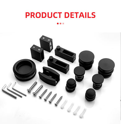 تحمل حمولة عالية 60 كجم نظام زجاجي واحد مدرج مع زجاج آمن سميك 10-12 ملم