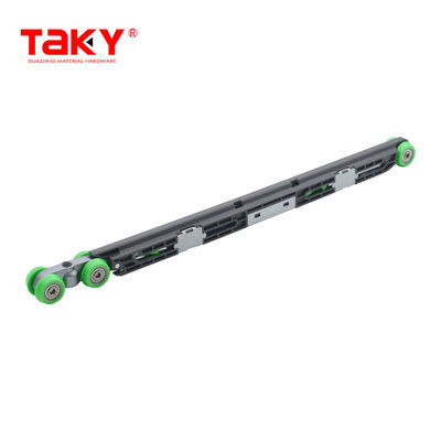 عجلة الخزانة المنزلية الأجهزة الطويلة العمر الباب المزدوج الناعم المغلق عجلات الهدر