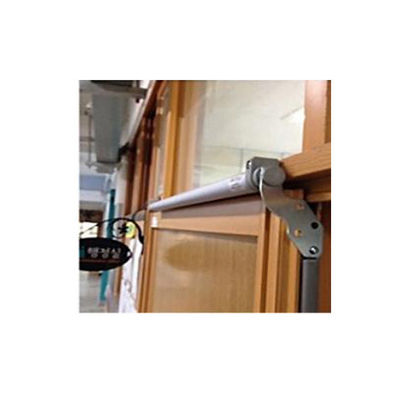 مُغلق باب منزلق هيدروليكي شديد التحمل بلمسة نهائية فضية لإغلاق سلس وهادئ