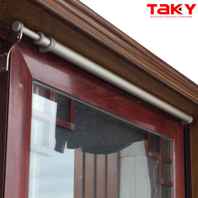 مُغلق باب منزلق هيدروليكي شديد التحمل بلمسة نهائية فضية لإغلاق سلس وهادئ