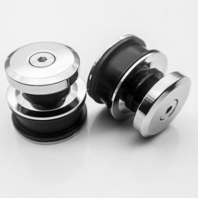 80-120 كجم حمالة حمولة بدون إطار أجهزة الأبواب الزجاجية المنزلية لمكونات الحمام