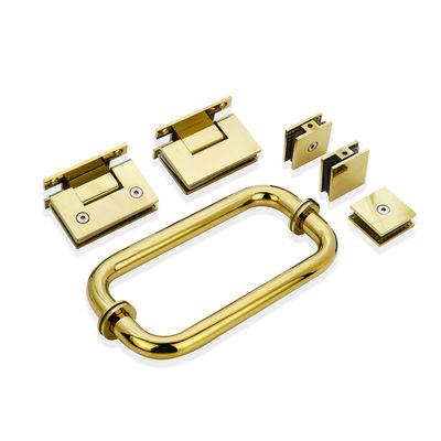 90 درجة الزجاج المفصل التصميم الحديث للأسطول المقاوم للصدأ باب الاستحمام