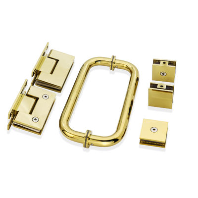 90 درجة الزجاج المفصل التصميم الحديث للأسطول المقاوم للصدأ باب الاستحمام