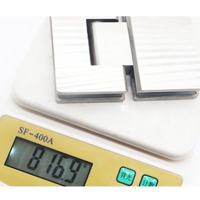 180 درجة فندق من الفولاذ المقاوم للصدأ زجاجي دش الباب الجدار جبل المفصل لفترة طويلة من الحياة