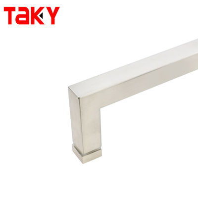 203*203 ملم مقبض سحب أسود طويل لباب زجاجي منزلق للفندق لباب الدش أحادي الجانب