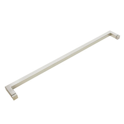 203*203 ملم مقبض سحب أسود طويل لباب زجاجي منزلق للفندق لباب الدش أحادي الجانب