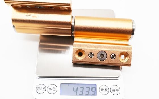 الزجاج الذهبي إلى الزجاج الحاجز الحمام غيرها من ملحقات نافذة الباب ل 90 * 55mm الأبواب