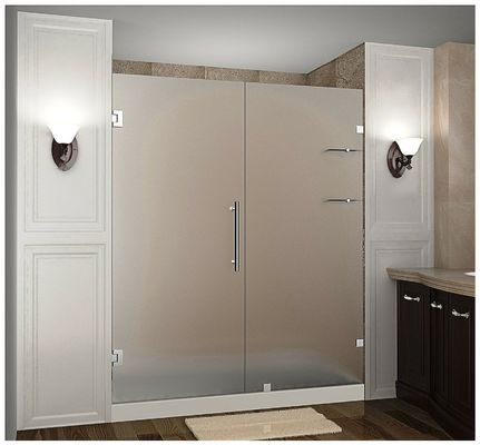 الباب الزجاجي الخارجي من الفولاذ المقاوم للصدأ مسدس لسحب 600 ملم طويلة حمام غرفة دش