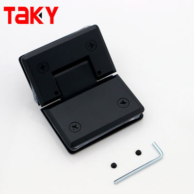 أجهزة الباب الزجاجي قابلة للتعديل 135 درجة الزجاج إلى الزجاج حافة منحنية المرحاض الباب المفصل