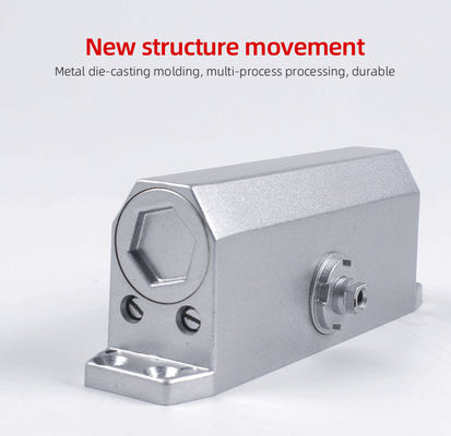 45-65 كجم كحد أقصى لوزن الباب تطبيق آمن أوتوماتيكي منزلق أقرب للباب في سبائك الألومنيوم