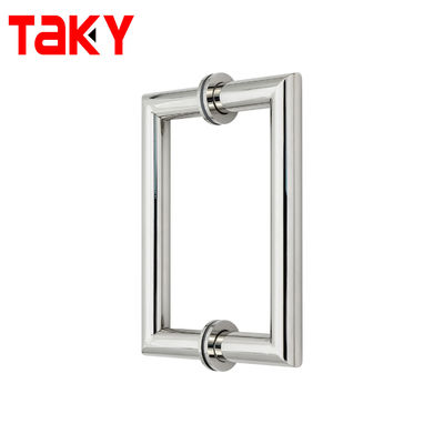 البيع الساخن مصنعة مخصصة مخصصة الفولاذ المقاوم للصدأ الزجاجية سحب الباب دش مقبض دش