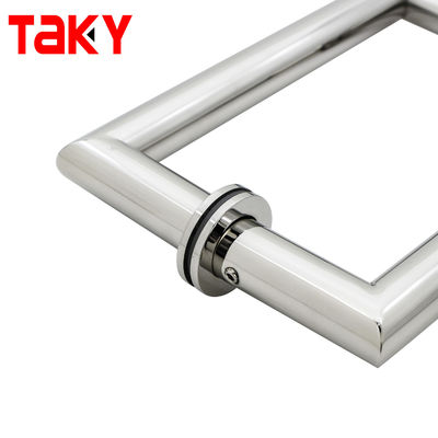 البيع الساخن مصنعة مخصصة مخصصة الفولاذ المقاوم للصدأ الزجاجية سحب الباب دش مقبض دش