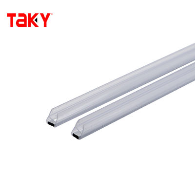 باب زجاجي يستخدم الإطار PVC الختم الواقي السفلي شريط ختم مقاوم للماء