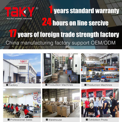 Square Glass Door Handle Stainless Steel 304 Shower Cabin Handle for Tempered Glass Door