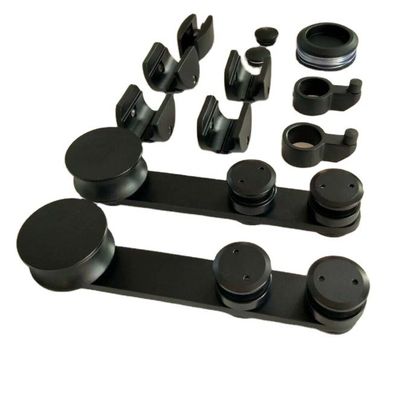 سعر جيد التصميم الحديث الدوار الدرج المنزلق مجموعة أجهزة الأبواب الحظيرة لنظام السكك الحديدية المعلقة المزدوجة الانترنت