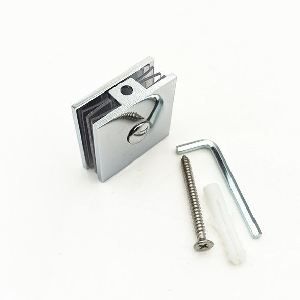 مشابك دش من الكروم النحاسي الكندي من الحائط إلى الزجاج لعرض الباب 600-800 ملم منتج رائج