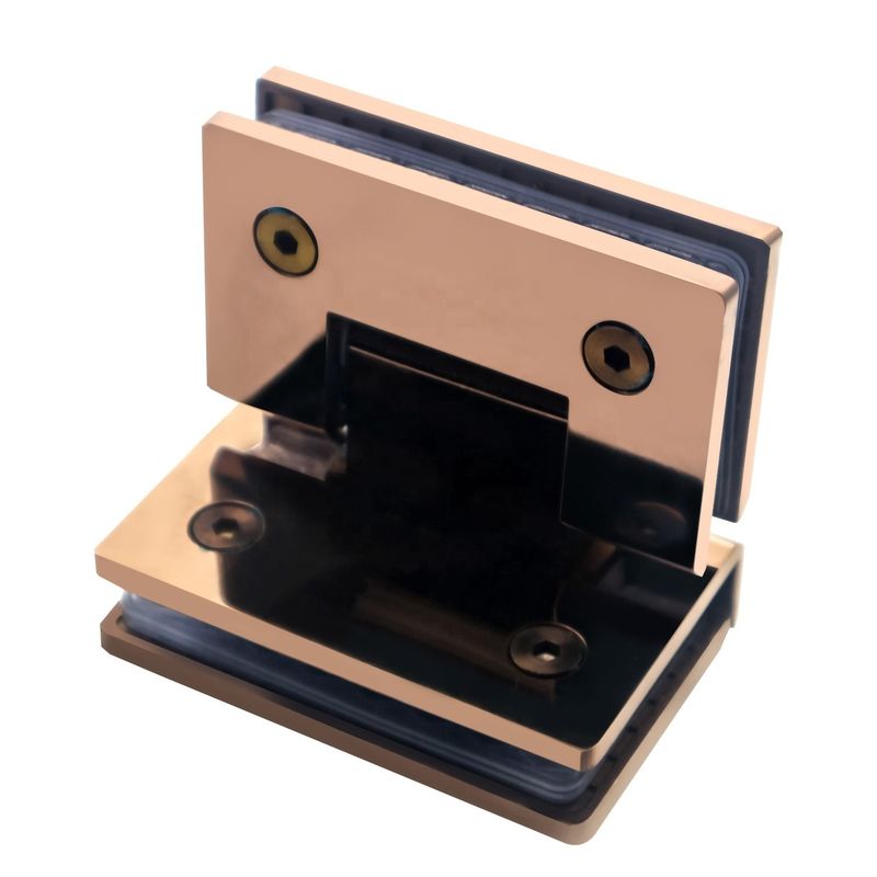 المربع الحمام الفندقية 90 درجة منحنية السطح الحمام الباب المربع في الفولاذ المقاوم للصدأ