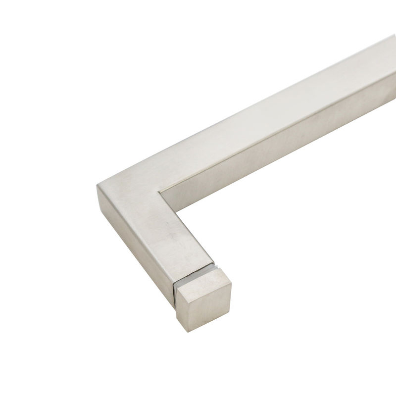 203*203 ملم مقبض سحب أسود طويل لباب زجاجي منزلق للفندق لباب الدش أحادي الجانب