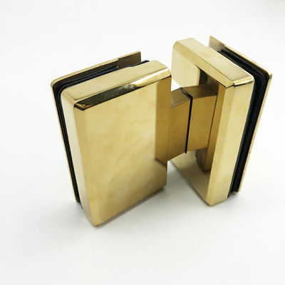 سعر جيد مفصلة دش ذهبية بزاوية 180 درجة لصينية أكريليك من الزجاج المزدوج إلى الزجاج الانترنت