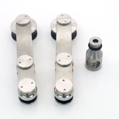 سعر جيد أجهزة نظام الأبواب المنزلقة من الصفيحة الكرومية لغرف الاستحمام الزجاجية الخشبية الانترنت