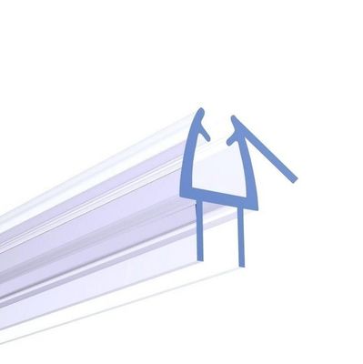 سعر جيد تصميم حديث 8-12 مم شرائط ختم المياه من مادة PVC الشفافة لشاشة الدش وظيفة رفع طويلة الانترنت