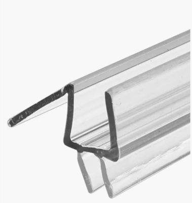 سعر جيد 12 ملم تركيب باب دش بلاستيكي شريط مانع للتسرب مقاوم للماء من مادة PVC المشتركة بيئيًا الانترنت