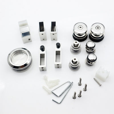 سعر جيد 10-12 ملم سميكة زجاج آمن باب مزدوج الباب المنزلق للمكتب حمام غرفة الملحقات الانترنت