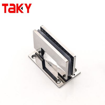 سعر جيد سمك زجاج الفندق 8-12MM الحائط المثبتة الحاجز الاستحمام مع 90 درجة ضبط الانترنت