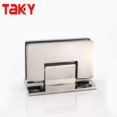 سعر جيد مفصل باب زجاجي للدش مثبت على الحائط من الفولاذ المقاوم للصدأ والنحاس بدون إطار، على شكل حرف H الانترنت