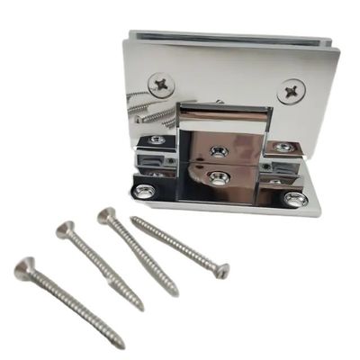 سعر جيد مشبك باب زجاجي للحمام من النحاس الصلب، مفصلة غرفة الاستحمام للزجاج الثابت 10-12 ملم الانترنت