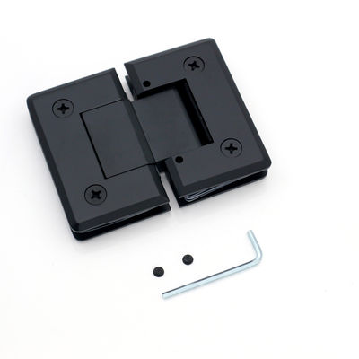 سعر جيد مفصلة دش حمام من الزجاج إلى الزجاج بزاوية 180 درجة من سبائك الزنك لزجاج 8-12 مم تصميم عصري الانترنت