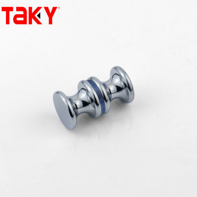 سعر جيد مقبض باب دش زجاجي مخصص، دائري، متدفق، مقبض باب دش مزدوج الجوانب للحمام الانترنت