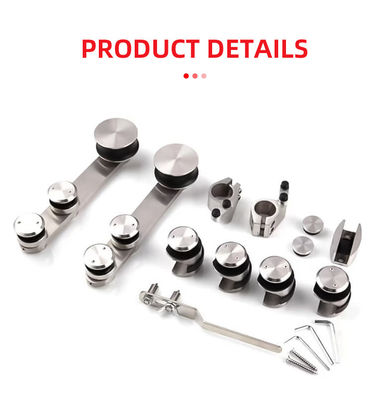 سعر جيد صينية سيراميك مستديرة مسار دش زجاجي منزلق أجهزة لباب حاوية بدون إطار الانترنت