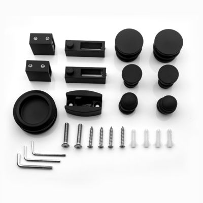 سعر جيد أدوات غرف الاستحمام الزجاجية بدون إطار مع مجموعة أدوات الباب المنزلق الانترنت