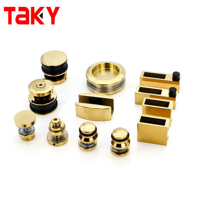 أجهزة الباب المنزلق الزجاجي غير المقاوم للصدأ