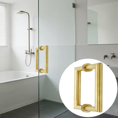 سعر جيد مقبض سحب ذهبي للباب الزجاجي الرئيسي المستدير من المعدن الانترنت