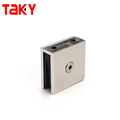 مشابك باب زجاجي مربع للدش، مشبك تثبيت من الحائط إلى الزجاج في الحمام