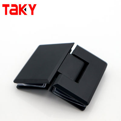 135 درجة الحافة المزدوجة الزجاجية الحاجز الحمام الفولاذ المقاوم للصدأ 304 ل 8-12mm زجاج الحمام الباب الحاجز