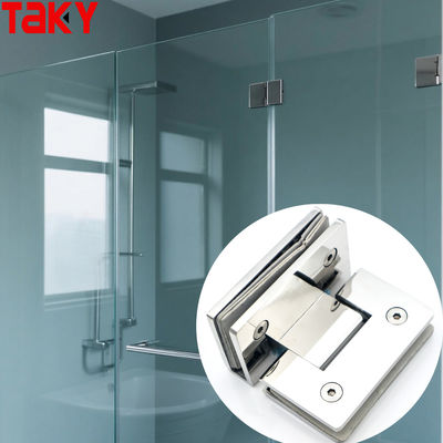 سعر جيد Glass Door Accessories Stainless Steel 8-12mm Frameless Shower Glass Door Hinge الانترنت