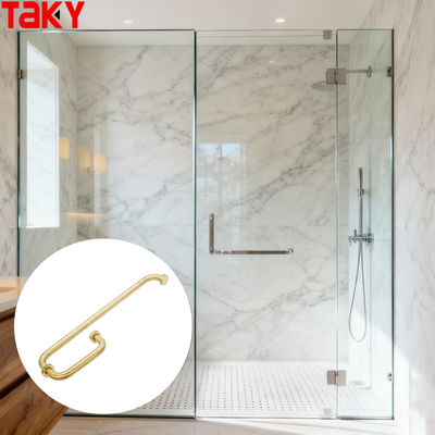 سعر جيد G نوع الحديثة الفاخرة الفولاذ المقاوم للصدأ فندق منشفة بار زجاج الباب مقبض سحب الانترنت