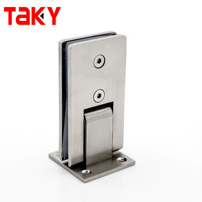 سعر جيد 90 Degree Wall to Glass Glass Hinge Stainless Steel Glass Door Hinge Material Glass Shower Hinge الانترنت