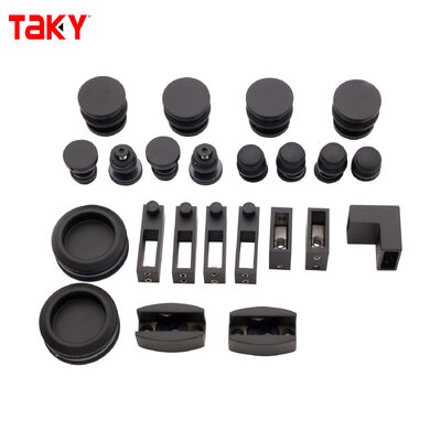 سعر جيد 304 الفولاذ المقاوم للصدأ أجهزة غسالة أبواب الاستحمام بدون إطار مع 80-120kg تحمل الحمل للزجاج أدوات الباب المنزلق الانترنت