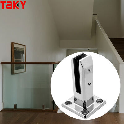 الصلب المقاوم للصدأ 316 عقدة الحاجز الزجاجي غير المقاوم للضوء 8-12 ملم سمك الزجاج