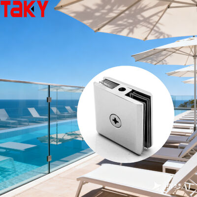 سعر جيد 180 درجة من الفولاذ المقاوم للصدأ 316 زجاجية باب مشبك العصا ل 8-12mm سمك الزجاج المقبضات الزاوية الانترنت