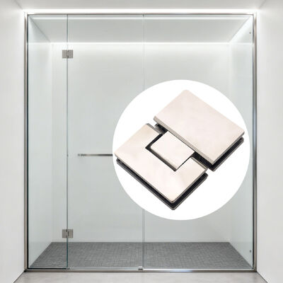 سعر جيد مفصل دش بدون إطار من الفولاذ المقاوم للصدأ 304 بفتحة 180 درجة لسمك الزجاج 8-12 مم الانترنت